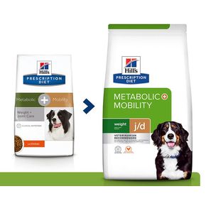 Hill's Prescription Diet Canine Metabolic + Mobility - формула для снижения веса и лечения суставов