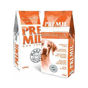 Premil Maxi Athletic - Премил Макси Атлетик - для молодых и активных собак с КУРИЦЕЙ