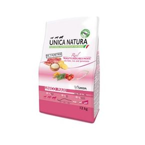 Unica Natura Maxi Hamon - для взрослых собак крупных пород с сыровяленной ветчиной, рисом и картофелем