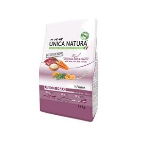 Unica Natura Maxi Wild Boar - для взрослых собак крупных пород с кабаном, рисом и морковью