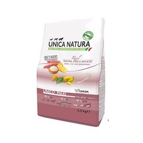 Unica Natura Maxi Duck - для взрослых собак крупных пород с уткой, рисом и картофелем