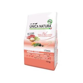 Unica Natura Maxi Lamb- для взрослых собак крупных пород с ягненком, рисом и бобами