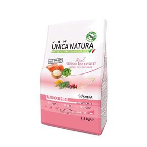 Unica Natura MINI SALMON (Уника Натура Мини Сальмон) - для взрослых собак мелких пород с лососем (семгой), рисом и горохом