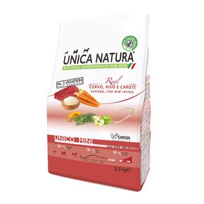 Unica Natura MINI Venison (Уника Натура Мини Венишн) - для взрослых собак мелких пород с олениной, рисом и морковью