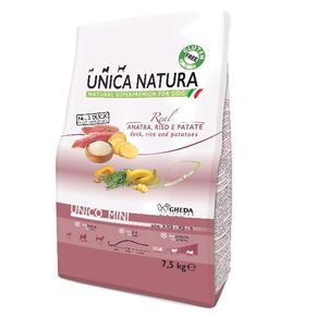 Unica Natura MINI Duck (Уника Натура Мини Дак) - для взрослых собак мелких пород с уткой, рисом и картофелем