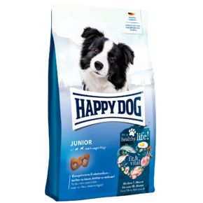 Happy Dog Junior fit & vital -Хэппи Дог Юниор Фит Витал - Корм для щенков и молодых собак c 7 мес. с птицей