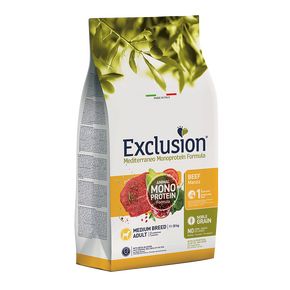 Сухой корм EXCLUSION Monoprotein Small Beef Noble Grain для собак мелких пород с говядиной