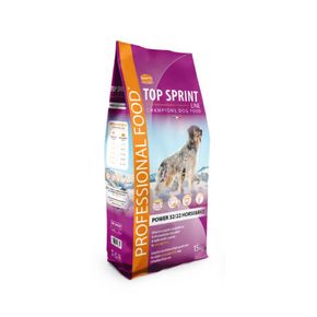 TOP SPRINT POWER 32/22 HORSE&RICE - для взрослых собак, с высокой физической нагрузкой, и беременных сук с кониной