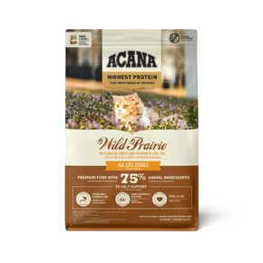 ACANA REGIONALS WILD PRAIRIE HIGHEST PROTEIN птица+рыба беззерновой корм для кошек и котят