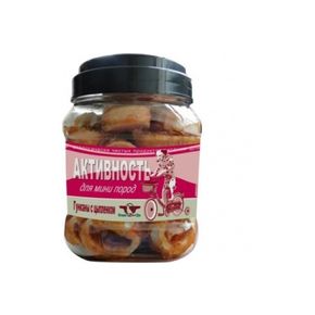 Green Qzin АКТИВНОСТЬ для мини пород (Куриное мясо на колечках из сурими) 750гр,