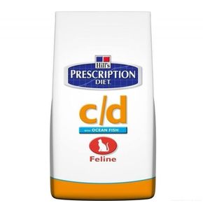 Hill's Prescription Diet c/d Multicare Urinary Care Ocean Fish сухой корм для кошек с рыбой при мочекаменной болезни