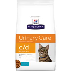 Hill's Prescription Diet c/d Multicare Urinary Care Ocean Fish сухой корм для кошек с рыбой при мочекаменной болезни