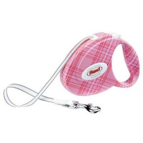 Flexi® Fasion Ladies Pink поводок -рулетка для собаки,до 25 кг / 5м ЛЕНТА (M)
