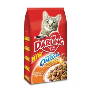 Darling Cat сухой корм для кошек с курочкой по-домашнему и овощами