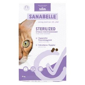 Bosch Sanabelle Sterilised (Бош Санабелль Стерилизованный) для стерилизованных кошек и кастрированных котов