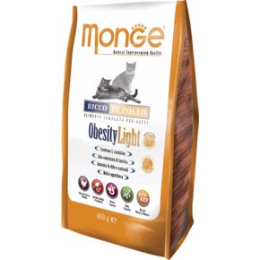 MONGE Line Cat - Obesity light корм для кошек низкокалорийный