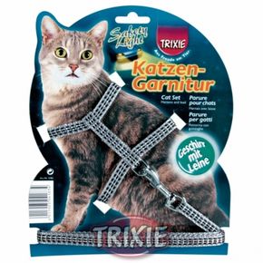 Набор TRIXIE (шлея 22-42 см + поводок 1,2 м/ 10мм), нейлон