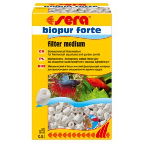 SERA beiopur forte - Для биологической и механической фильтрации всех типов пресноводных аквариумов
