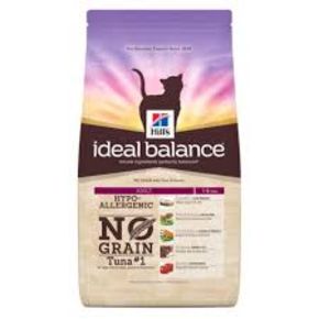 Hill's Ideal Balance No Grain натуральный беззерновой сухой корм для кошек с тунцом и картофелем