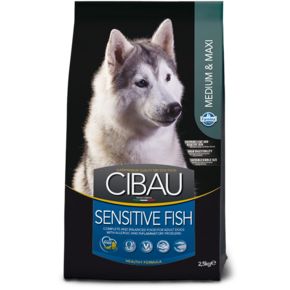 Farmina CIBAU LINE SENSITIVE FISH MEDIUM & MAXI- для взрослых собак средних и крупных пород. Снижает риск развития аллергических реакций.