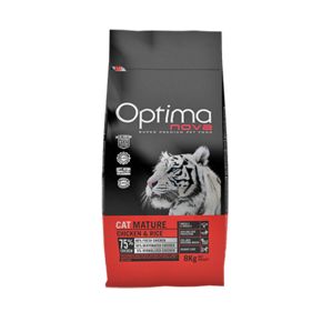 Optimanova MATURE CHICKEN & RICE (Оптима Нова Мачуре Чикен) корм для пожилых кошек с курицей и рисом НОВЫЙ СОСТАВ