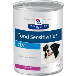 Hill's Prescription Diet d/d Food Sensitivities влажный корм для собак с уткой 370 г