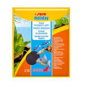 Sera Корм таблетки выходного дня для всех рыб Holiday, 4,8 г., 2 таб.