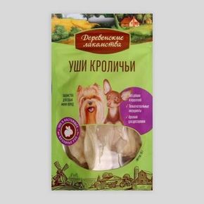 Деревенские лакомства Уши кроличьи , 15г