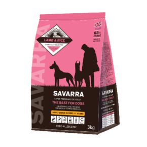 SAVARRA Adult Dog Large Breed Lamb and Rice
