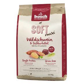 Bosch Soft+ MAXI Wild Boar & Sweetpotato - Дикий кабанчик и бататом