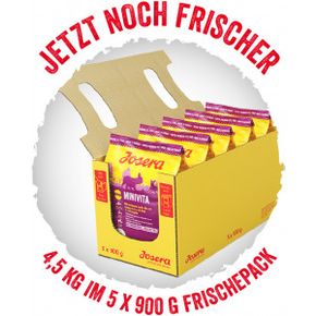 JOSERA Minivita (Adult Mini/Sensitive 25/14) Беззерновой для взрослых малоактивных собак миниатюрных пород, склонных к избыточному весу
