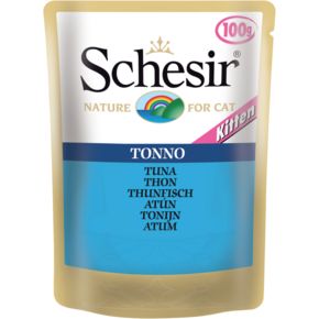 Schesir Паучи Kitten Tuna 100 гр для котят Тунец