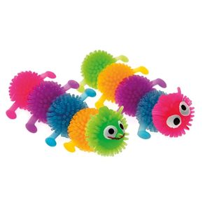 Игрушка COMFY TOY. GELLY гусеница 6 см