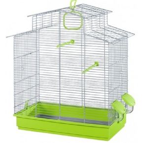 Voltrega КЛЕТКА для ПТИЦЫ 624 цвет серый 54,5x32x61,5 см