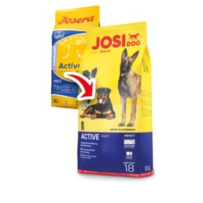 Josera JosiDog Active Adult 25/17 (Йозера Джози Дог Актив) Корм для взрослых собак всех пород, отличающихся активностью и подвижностью