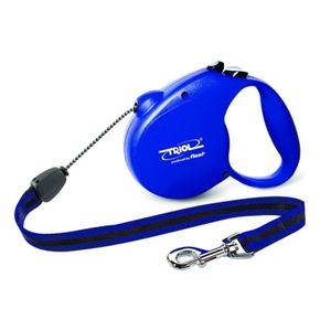 Поводок-рулетка для собак Triol Flexi FDL001 Standard Blue S 5м до 12кг, трос