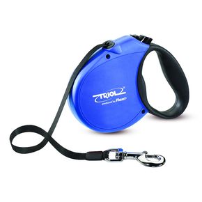 Поводок-рулетка для собак Triol Flexi FDL009 Standard Soft Blue M 5м до 20кг, трос