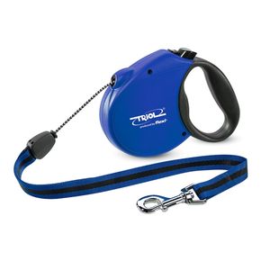 Поводок-рулетка для собак Triol Flexi FDL007 Standard Soft Blue S 5м до 12кг, трос