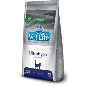 Farmina Vet Life Cat ULTRAHYPO Диетическое питание для кошек при неблагоприятных реакциях на пищу (RAC)
