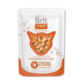 Brit Care Chicken&Cheese 80 гр. паучи