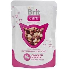 Brit Care Chicken&Duck 80 гр. паучи