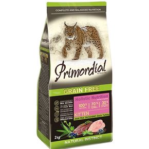 Primordial Holistic Grain Free Kitten Duck Turkey - Примордиал Киттен - для котят с уткой и индейкой