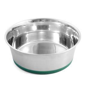Triol 1703 Миска металлическая на резинке утяжеленная GREEN