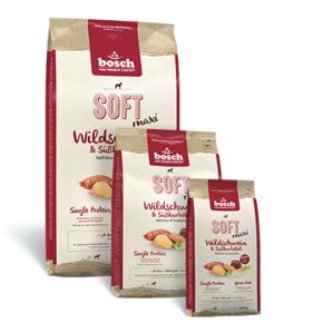 Bosch Soft+ MAXI Water Buffalo & Sweet Potato (Бош Софт Плюс Макси) Буйвол с бататом - для собак крупных пород