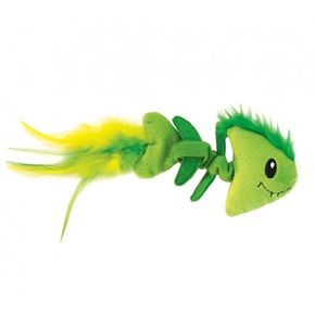 Petstages Jitterfish Bone - Игрушка, вибрирующая с перьями,
