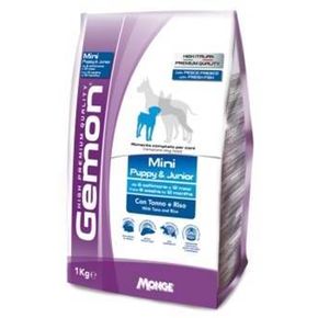 GEMON DOG MINI Puppy and Junior (Tuna)- для щенков мелких пород, молодых собак и беременных сук с тунцом