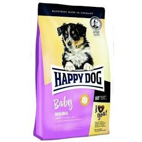 Happy Dog Baby Original 30/16 (домашняя птица, говядина, ягненок, рыба, новознландские мидии) - для щенков средних и крупных пород с момента прикорма до 6 мес