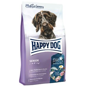 Happy Dog Senior - Хэппи Дог Сеньор (домашняя птица, лосось, морская рыба, ягненок, мидии) - Корм для пожилых собак средних и крупных пород