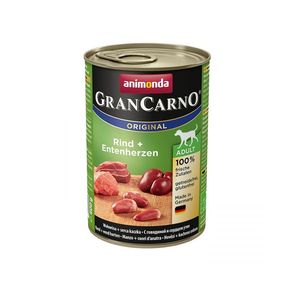 Animonda Gran Carno original Adult Rind & Entenherzen (Говядина, сердце утки) консервированный корм для собак