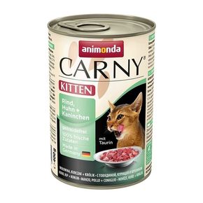 Animonda Carny Kitten (с говядиной, курицей и кроликом)